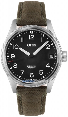 Buy this new Oris Big Crown ProPilot Date 41mm 01 751 7761 4164-07 3 20 03LC mens watch for the discount price of £1,328.00. UK Retailer.